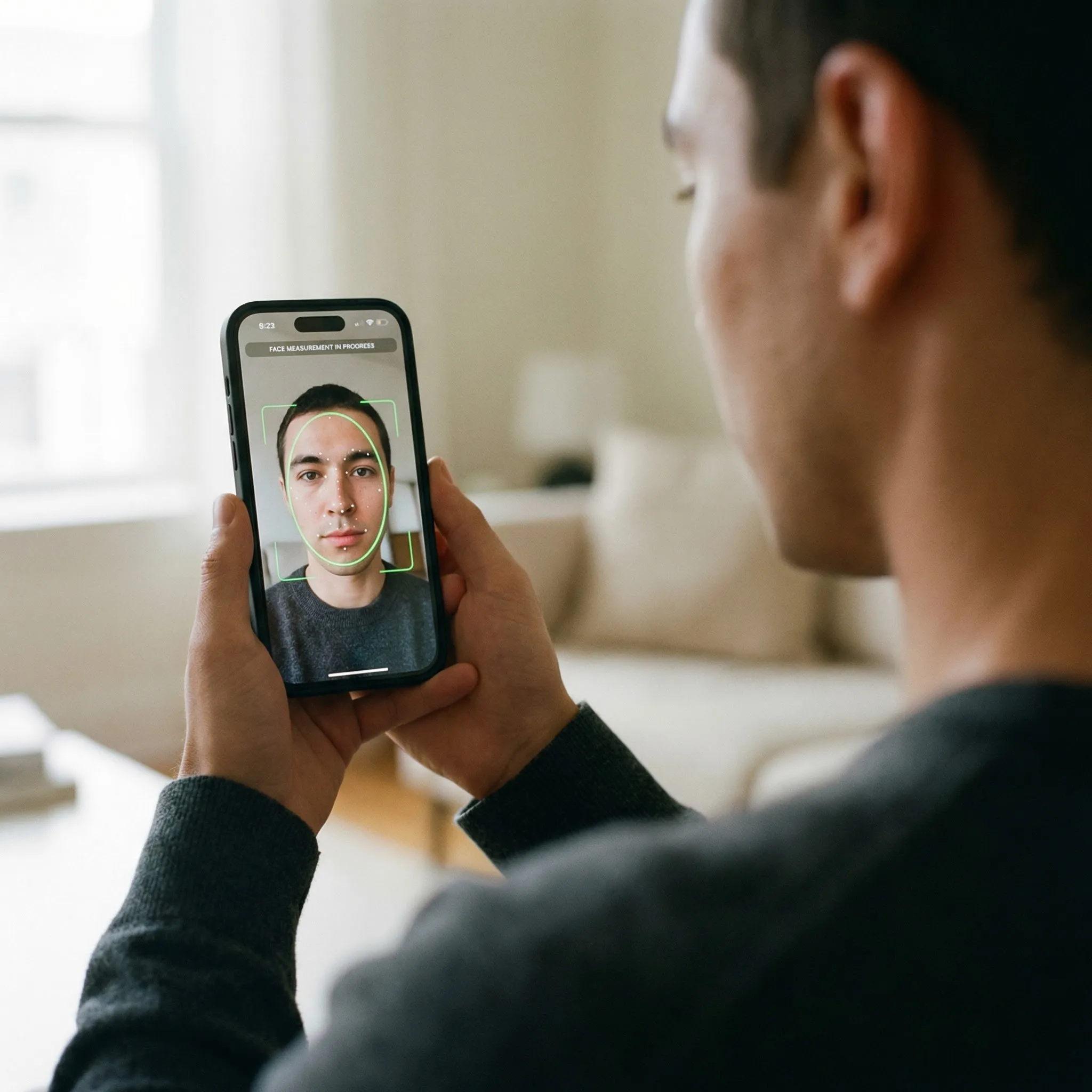 Guided head rotation